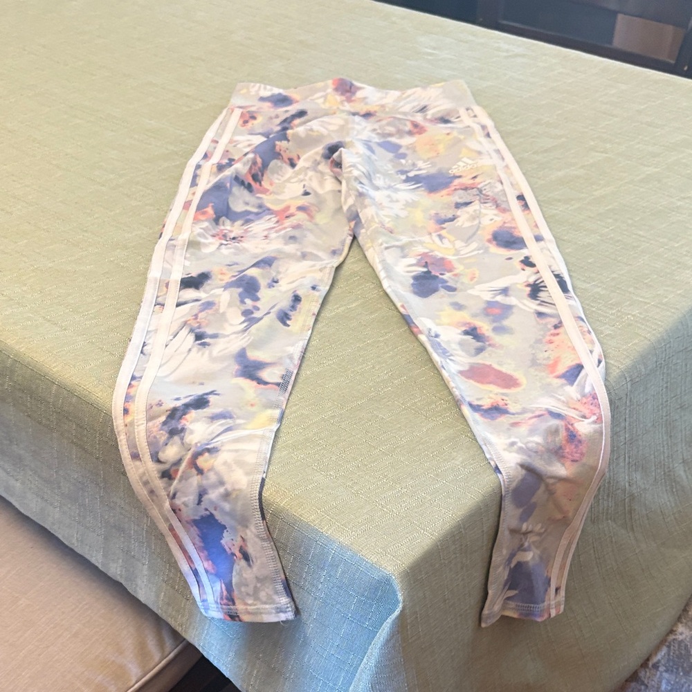 Adidas Multicolor Abstract Leggings